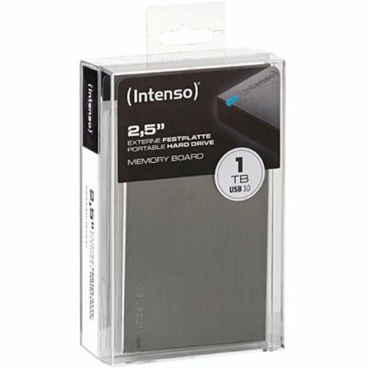 Intenso 2,5-Zoll Extreme Festplatte Tragbare Festplatte, 1TB, USB 3.0, Memory Board