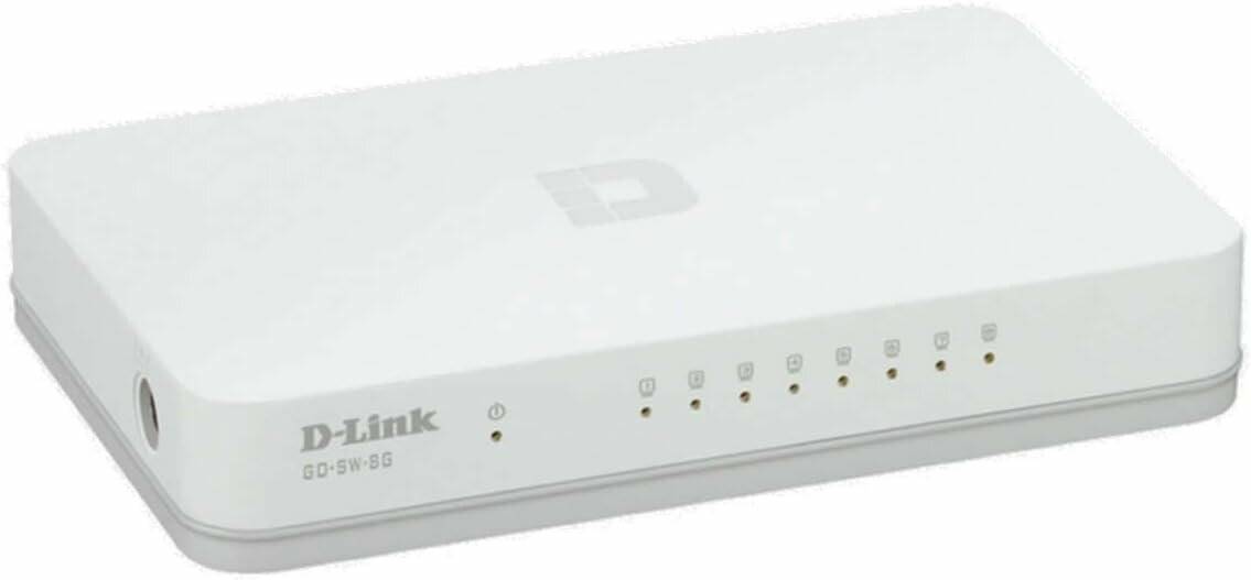D-Link GO-SW-8G Switch 8-fach