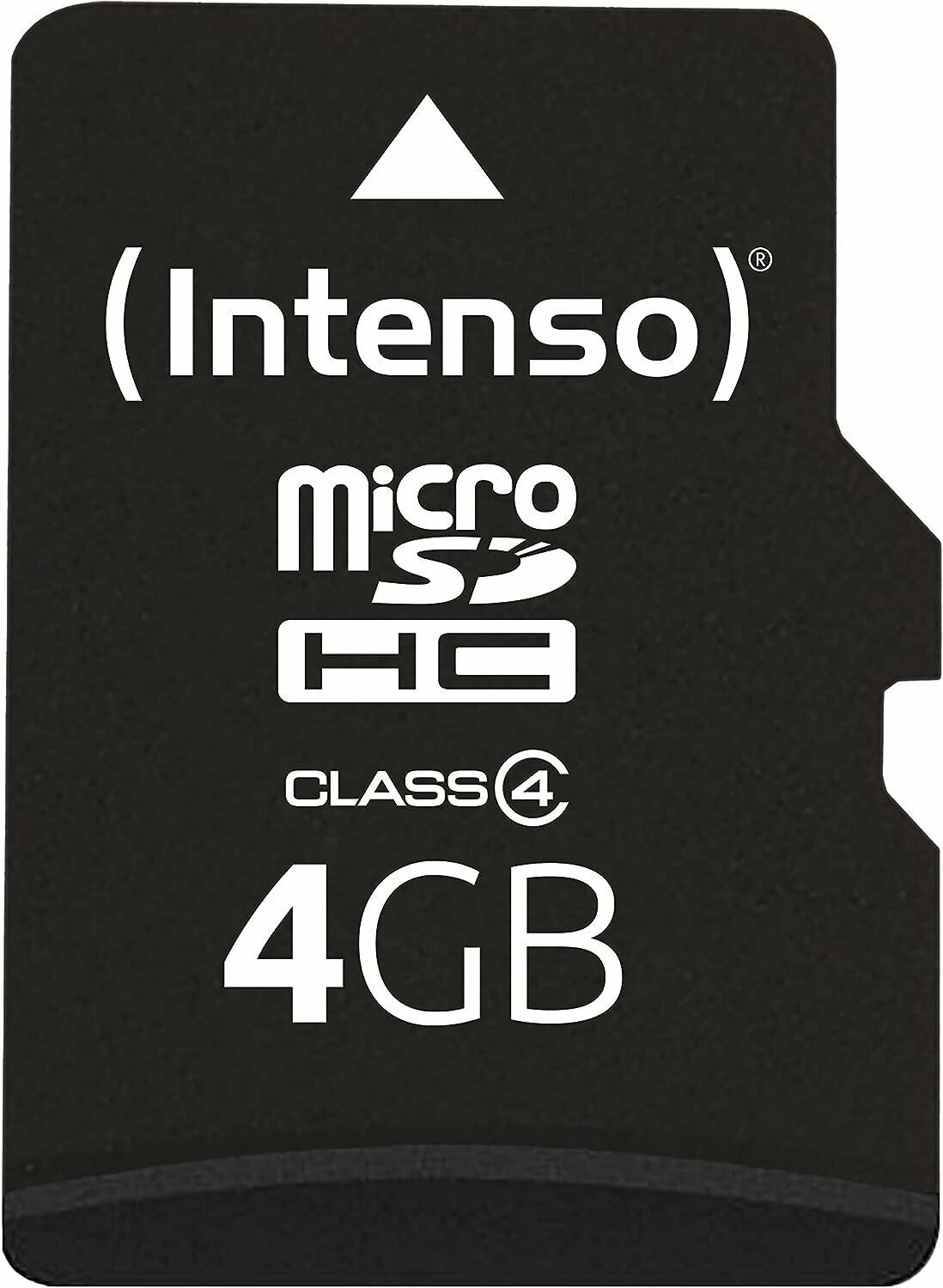 Intenso Speicherkarte microSDHC-Card Class 4 4 GB