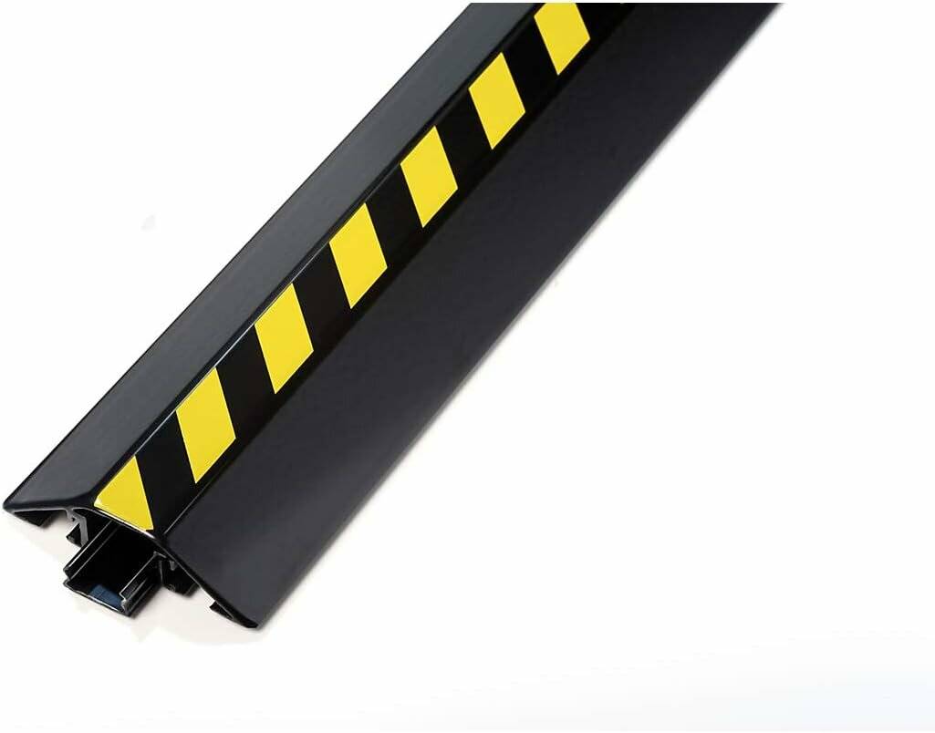 EHA Alu Kabelbrücke 2,0 m schwarz, gelb