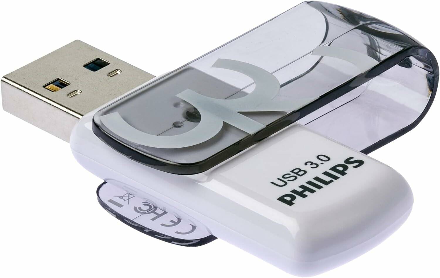 PHILIPS USB-Stick Vivid 3.0 grau, weiß 32 GB