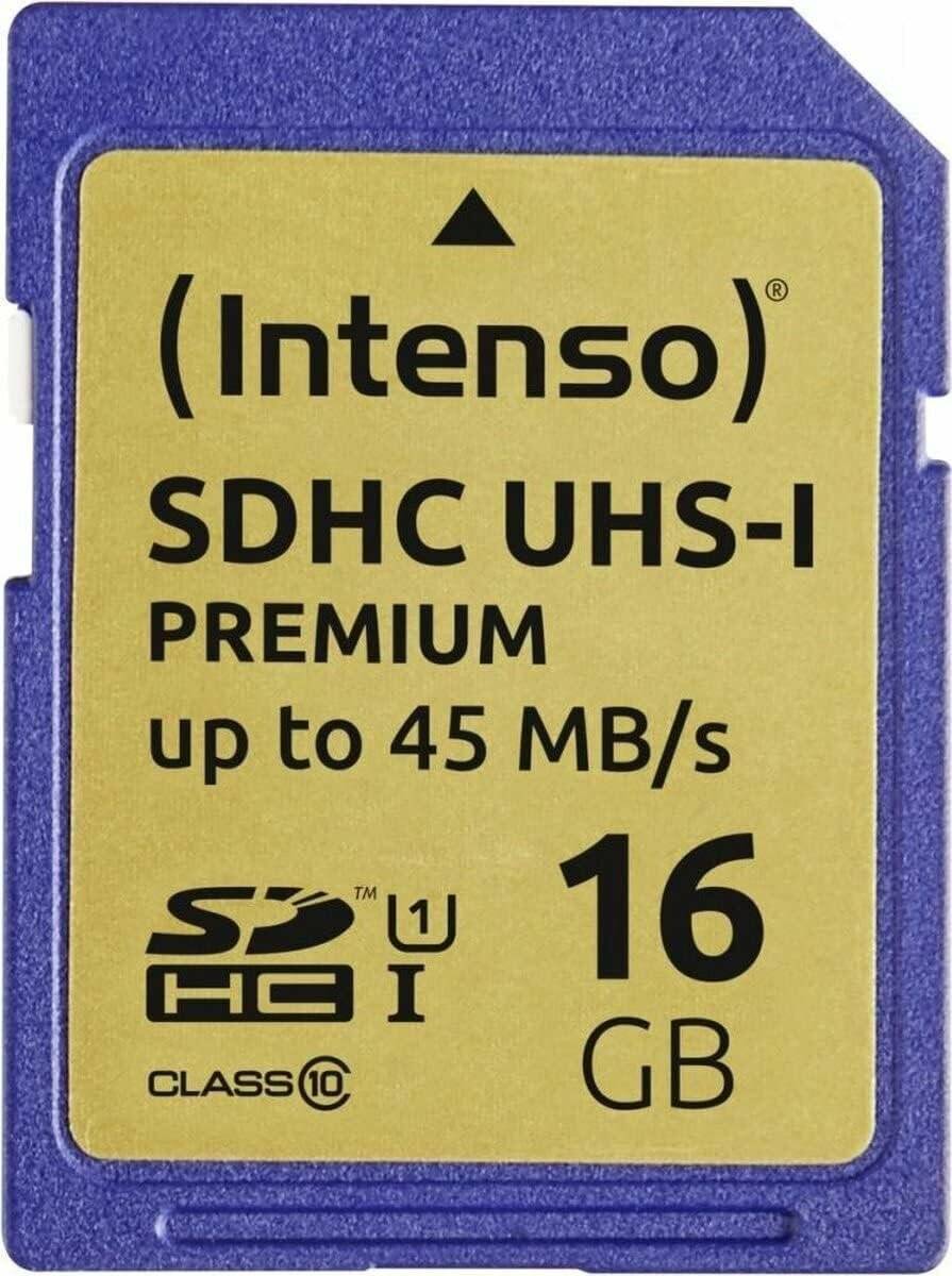 SDHC 16 GB Class 10 UHS-I (UHS-I U1, Class 10)