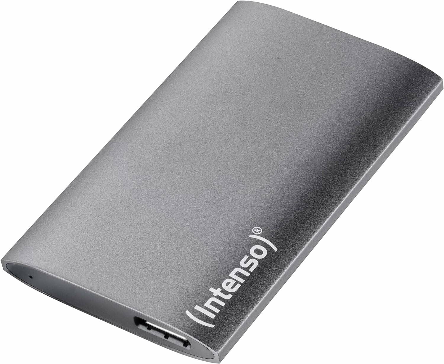 Portable SSD Premium 512 GB, Externe SSD (anthrazit, USB-A 3.2 Gen 1 (5 Gbit/s), 1,8)
