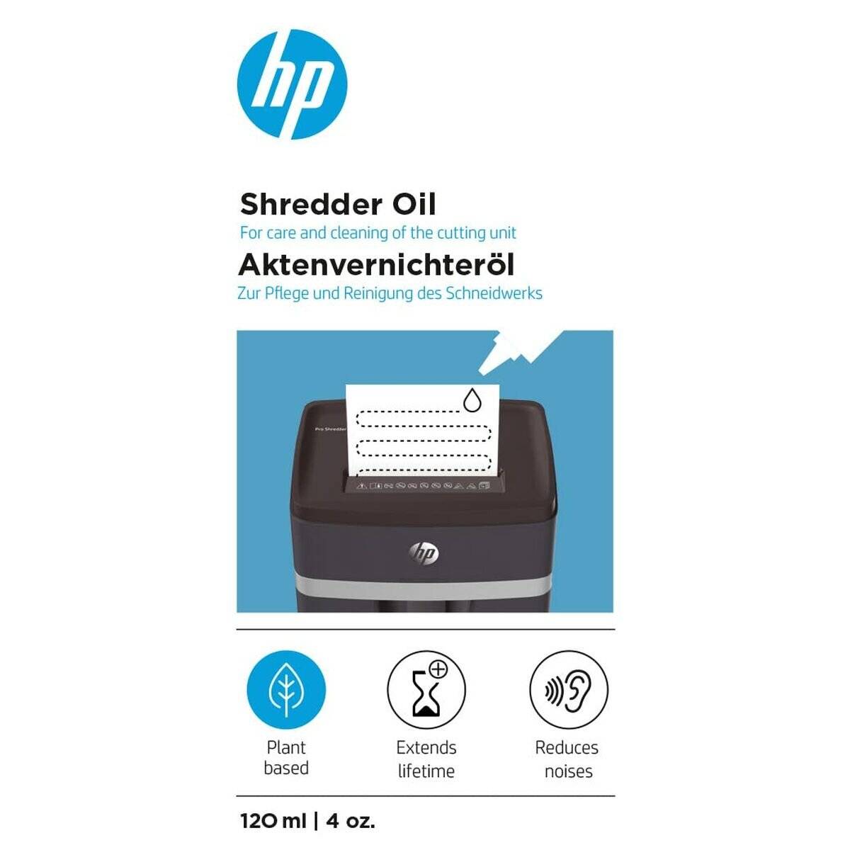 HP Aktenvernichter-Öl