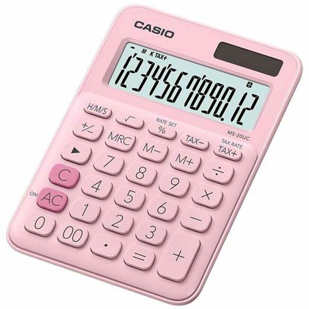 CASIO MS-20UC Tischrechner rosa