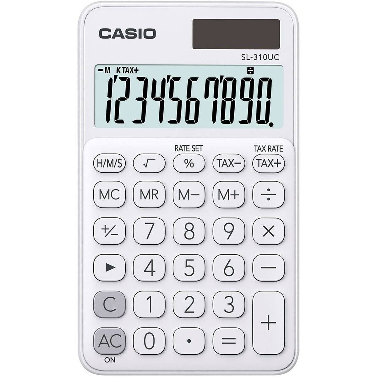 CASIO SL-310UC Taschenrechner weiß