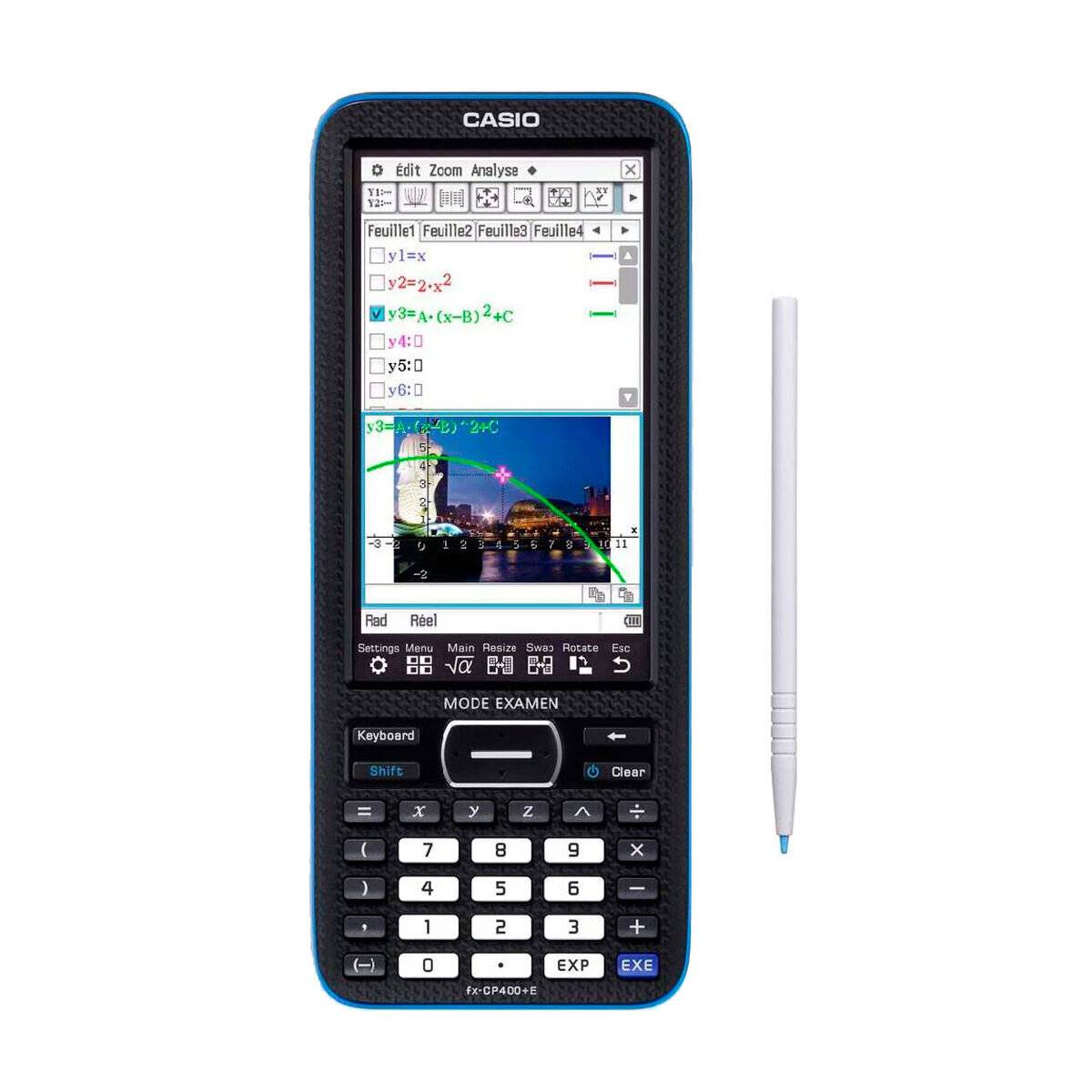 CASIO FX-CP400 ClassPadII Grafikrechner weiß/schwarz