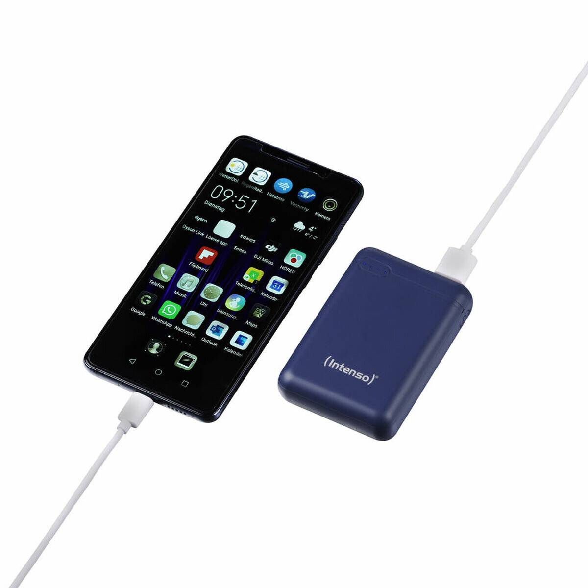 Powerbank XS10000 (blau, 10.000 mAh)