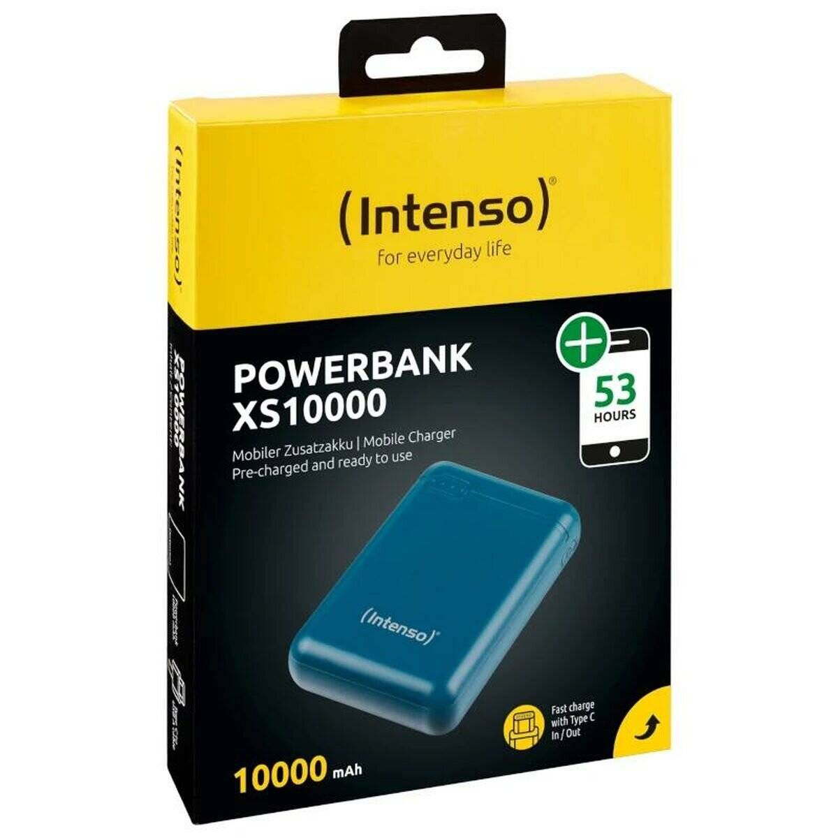 Powerbank XS10000 (petrol, 10.000 mAh)