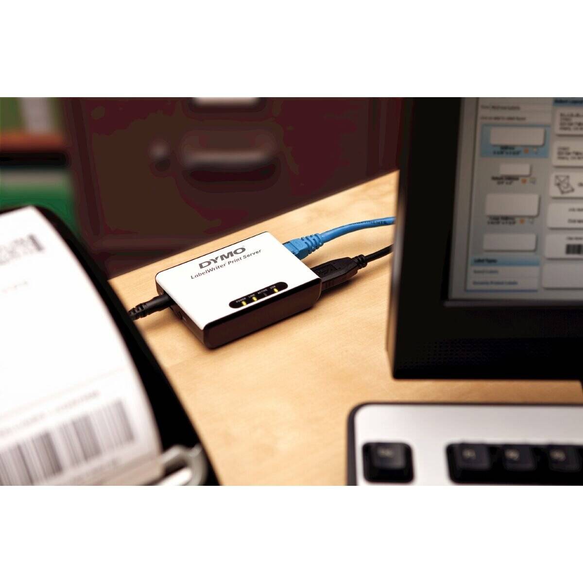 Dymo Druckserver f.LabelWriter weiß USB/LAN