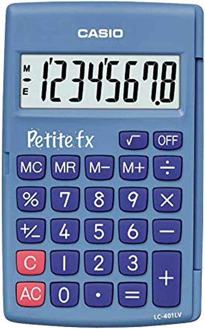 CASIO Petite FX Taschenrechner blau