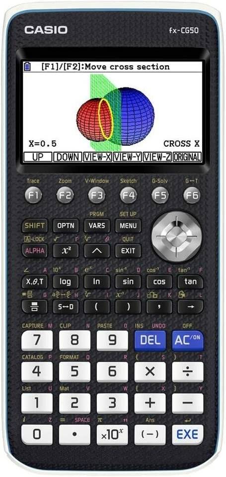 CASIO FX-CG50 Grafikrechner schwarz/weiß