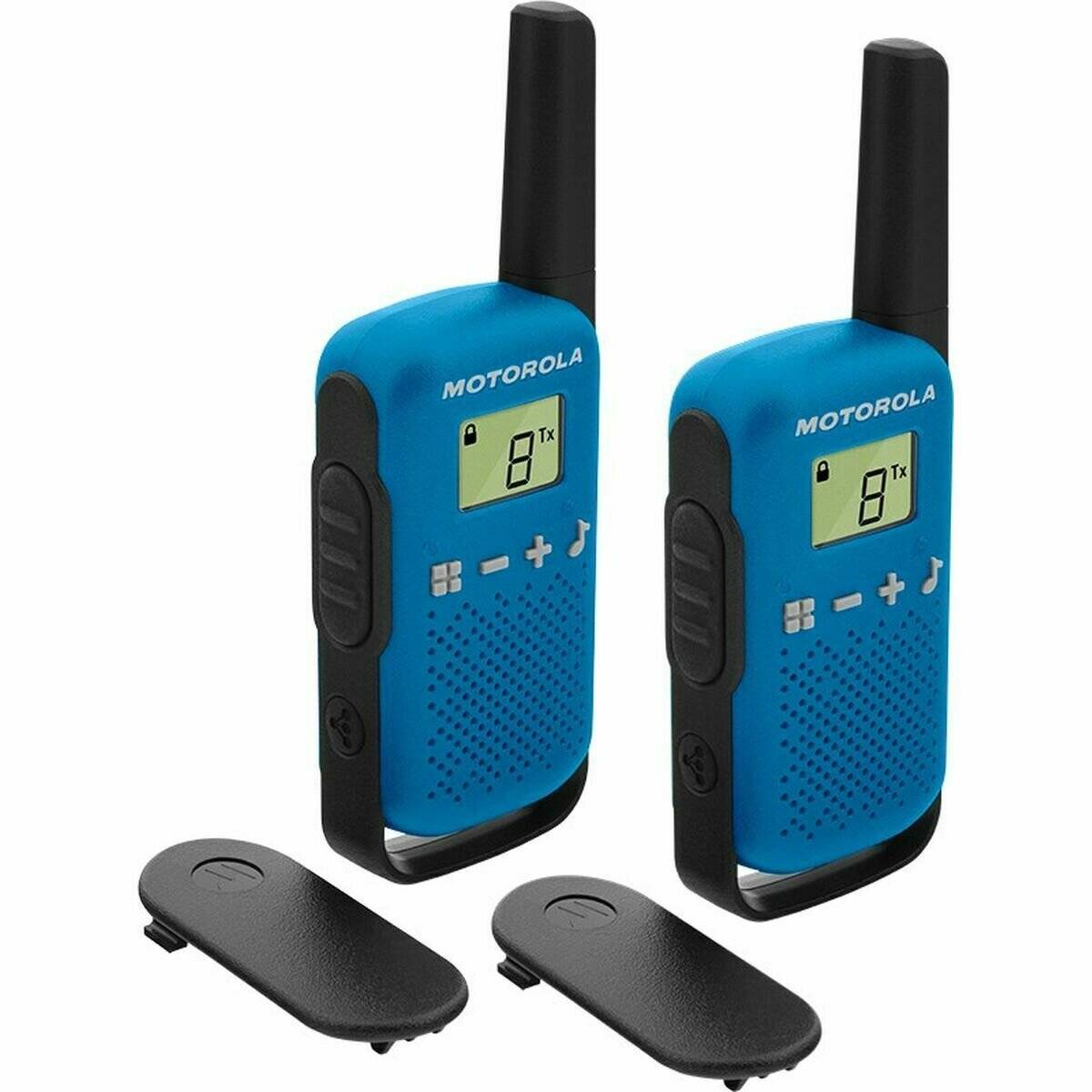 MOTOROLA TALKABOUT T42 Twin Pack Funkgeräte blau/schwarz