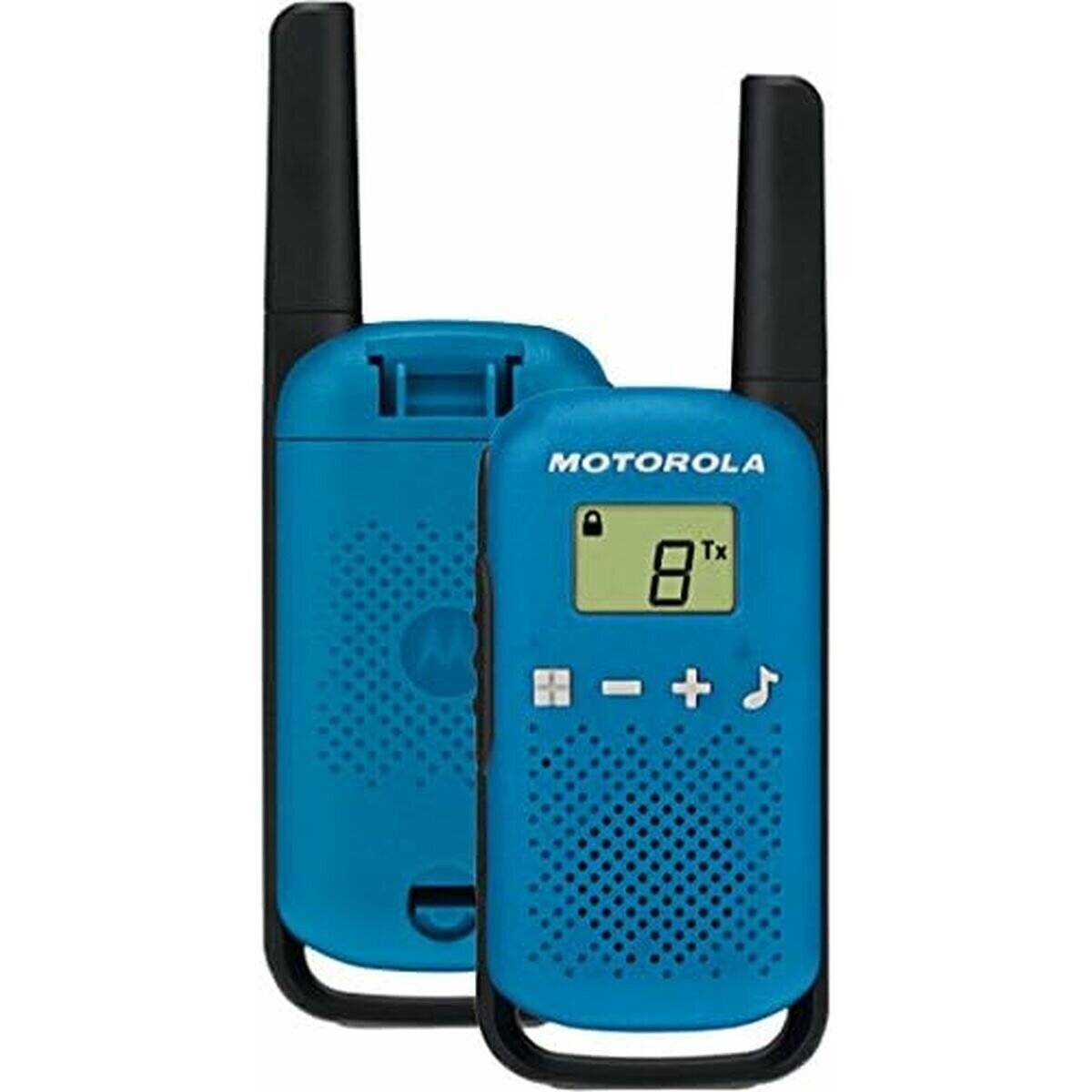 MOTOROLA TALKABOUT T42 Twin Pack Funkgeräte blau/schwarz
