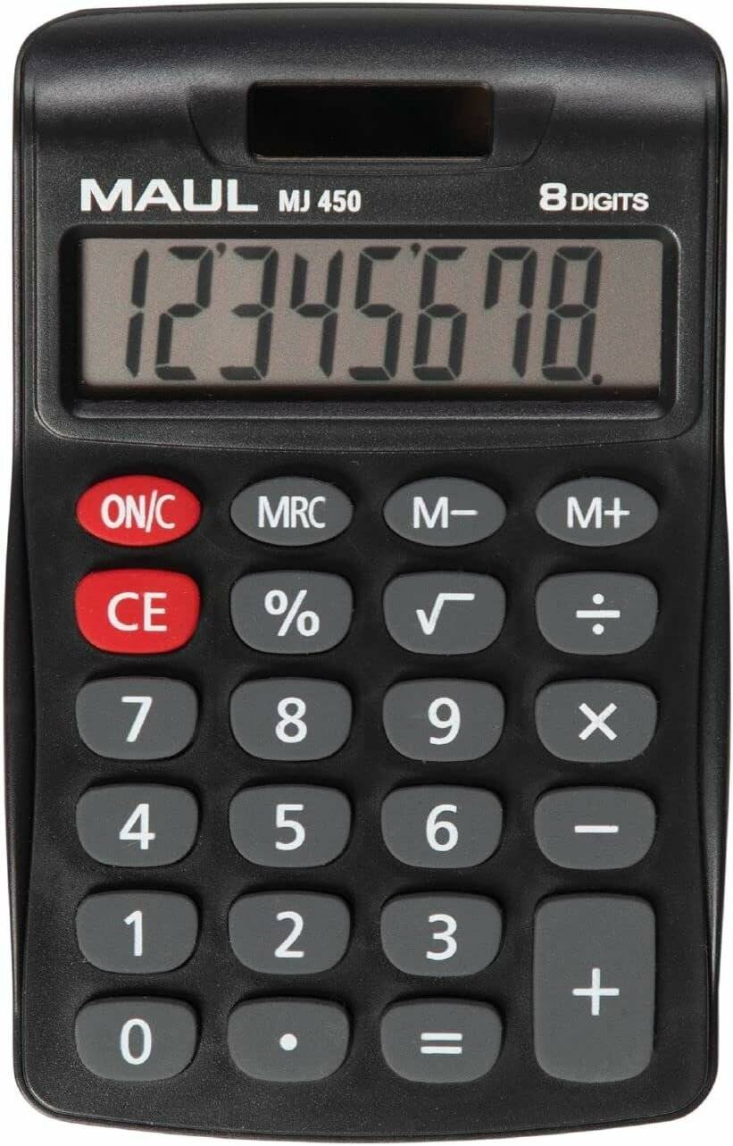 MAUL MJ 450 Tischrechner schwarz