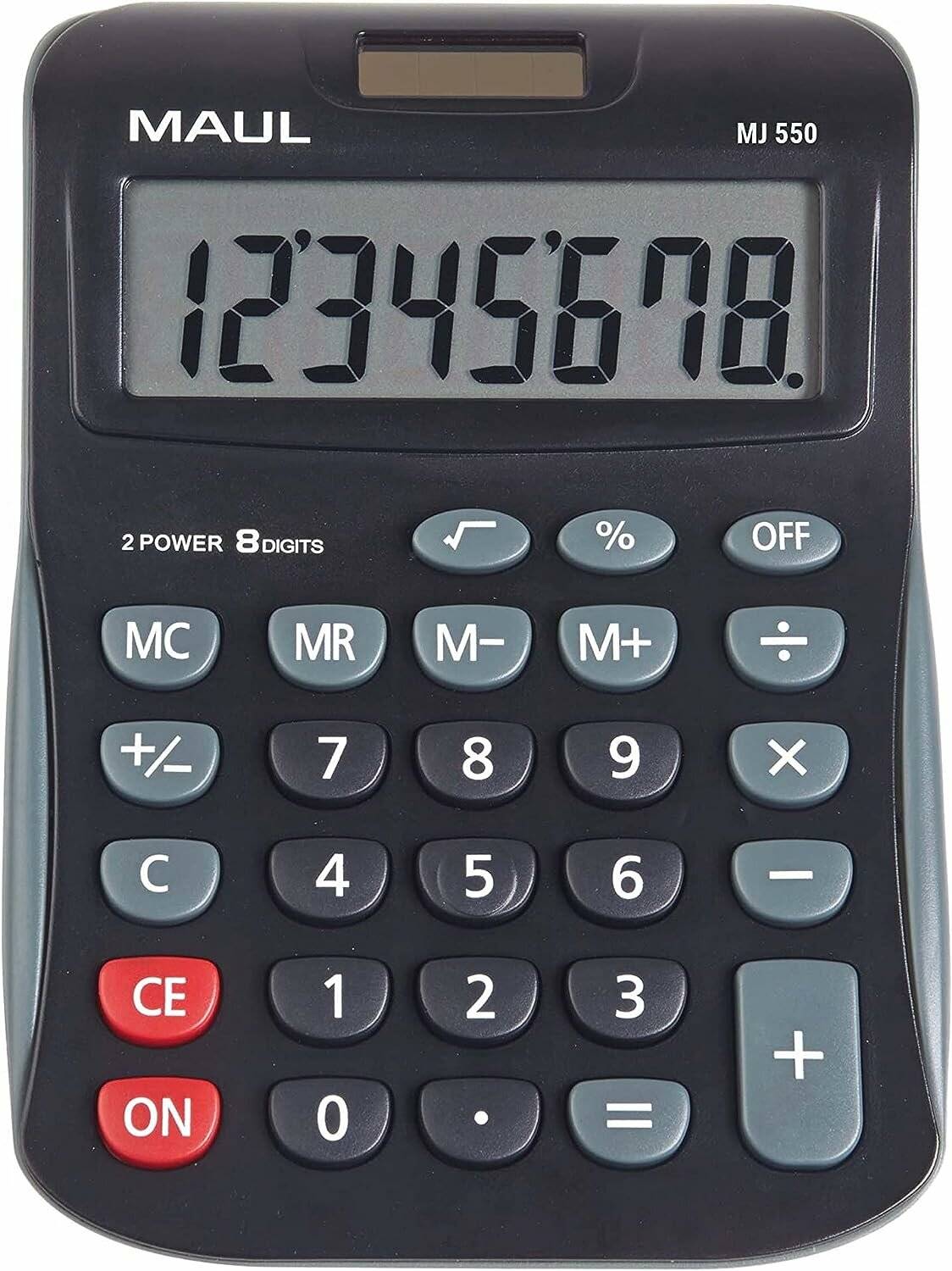 MAUL MJ 550 Tischrechner schwarz