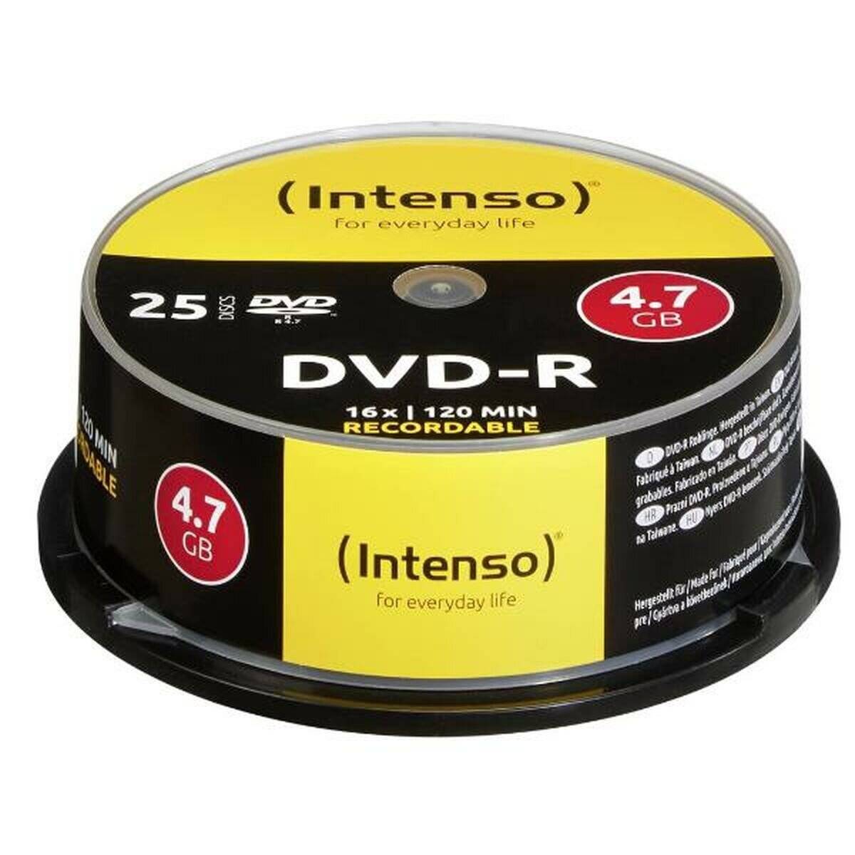 25 Intenso DVD-R 4,7 GB