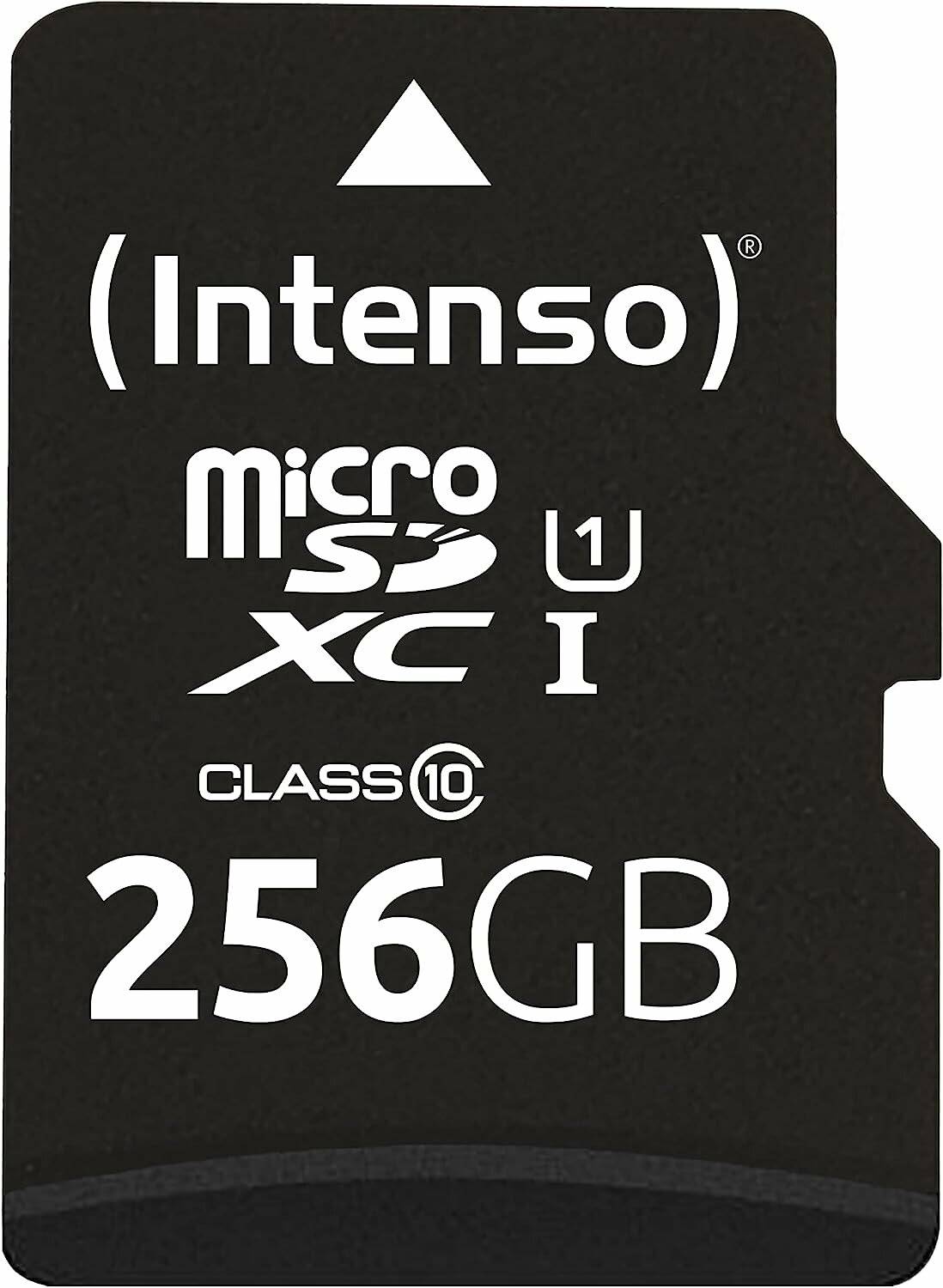Premium 256 GB microSDXC (schwarz, UHS-I U1, Class 10)