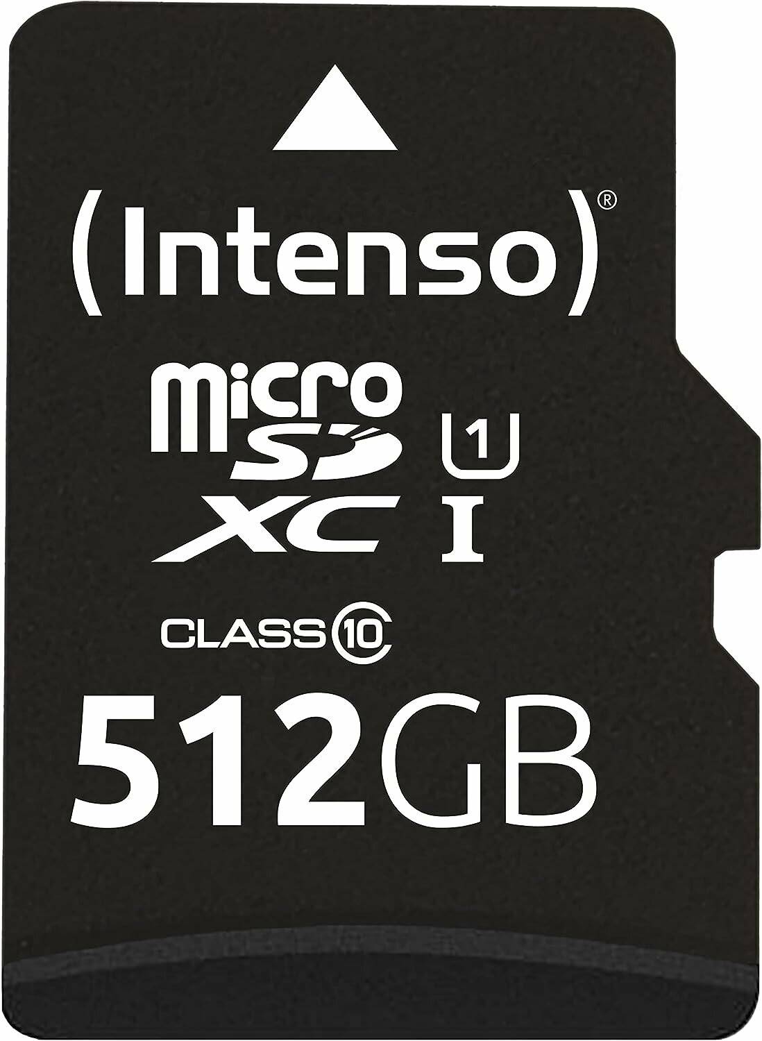 Premium 512 GB microSDXC (schwarz, UHS-I U1, Class 10)