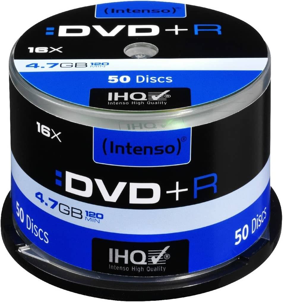 50 Intenso DVD+R 4,7 GB