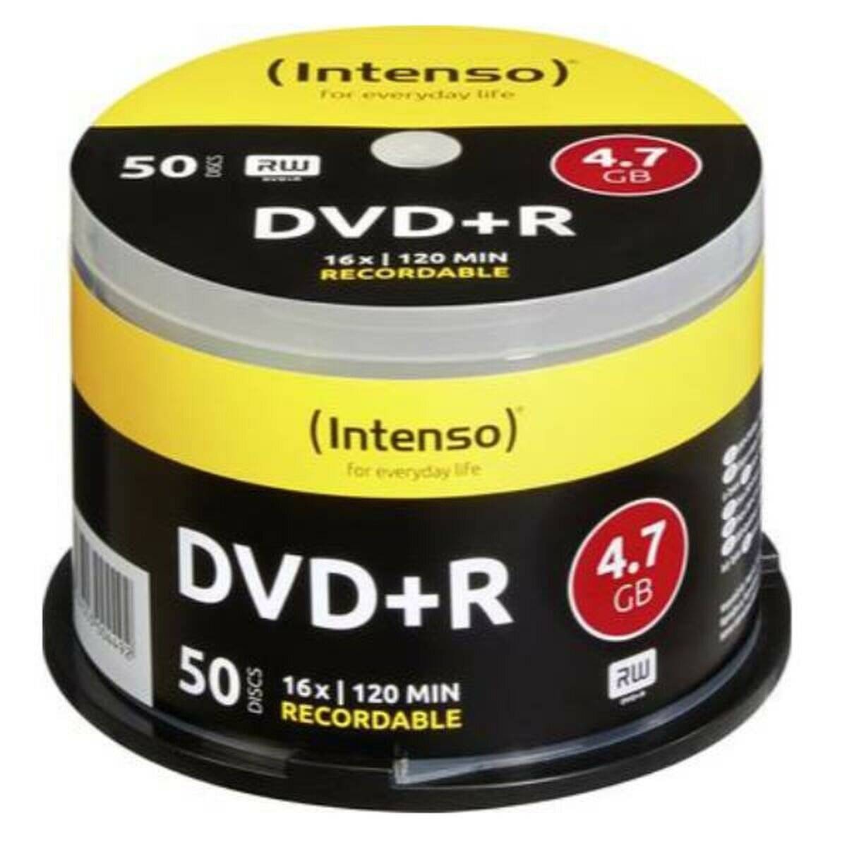 50 Intenso DVD+R 4,7 GB
