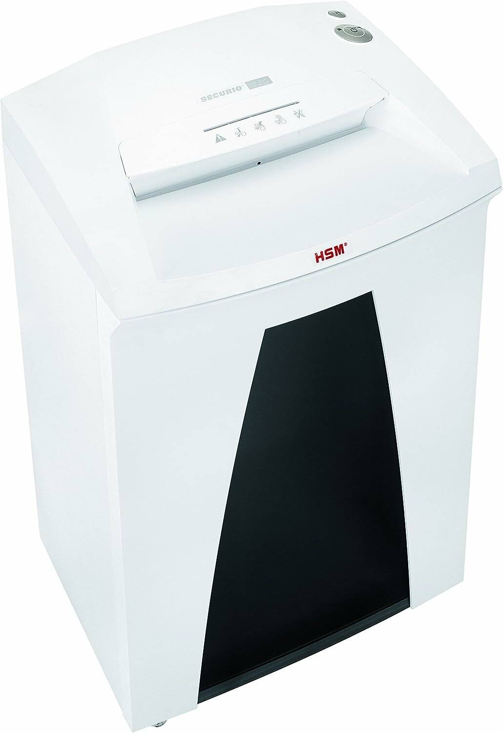 HSM SECURIO B32 Aktenvernichter mit Streifenschnitt P-2 3,9 mm 21 Blatt weiß