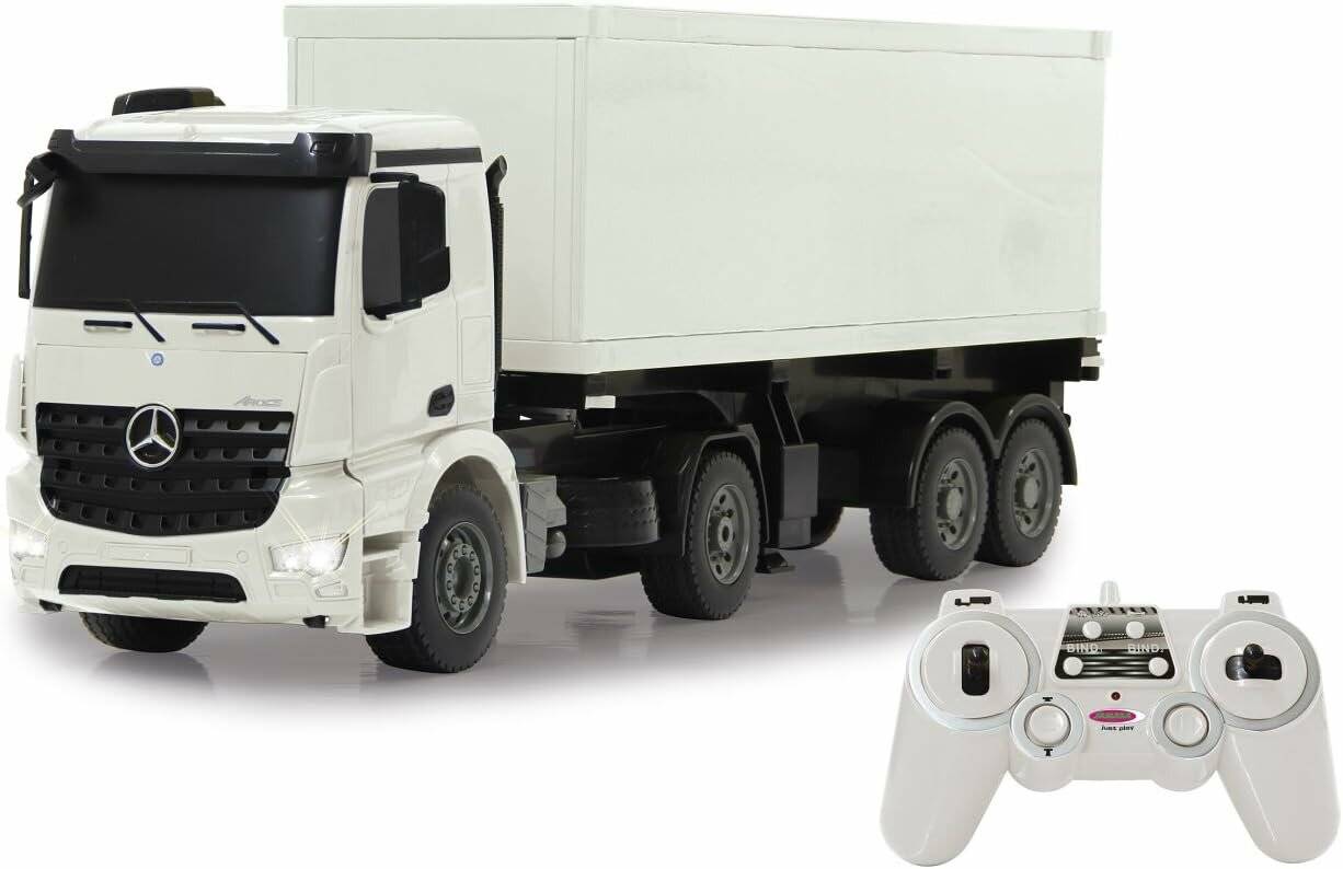 Jamara Container LKW Mercedes-Benz Arocs (hellgrau, 1:20)