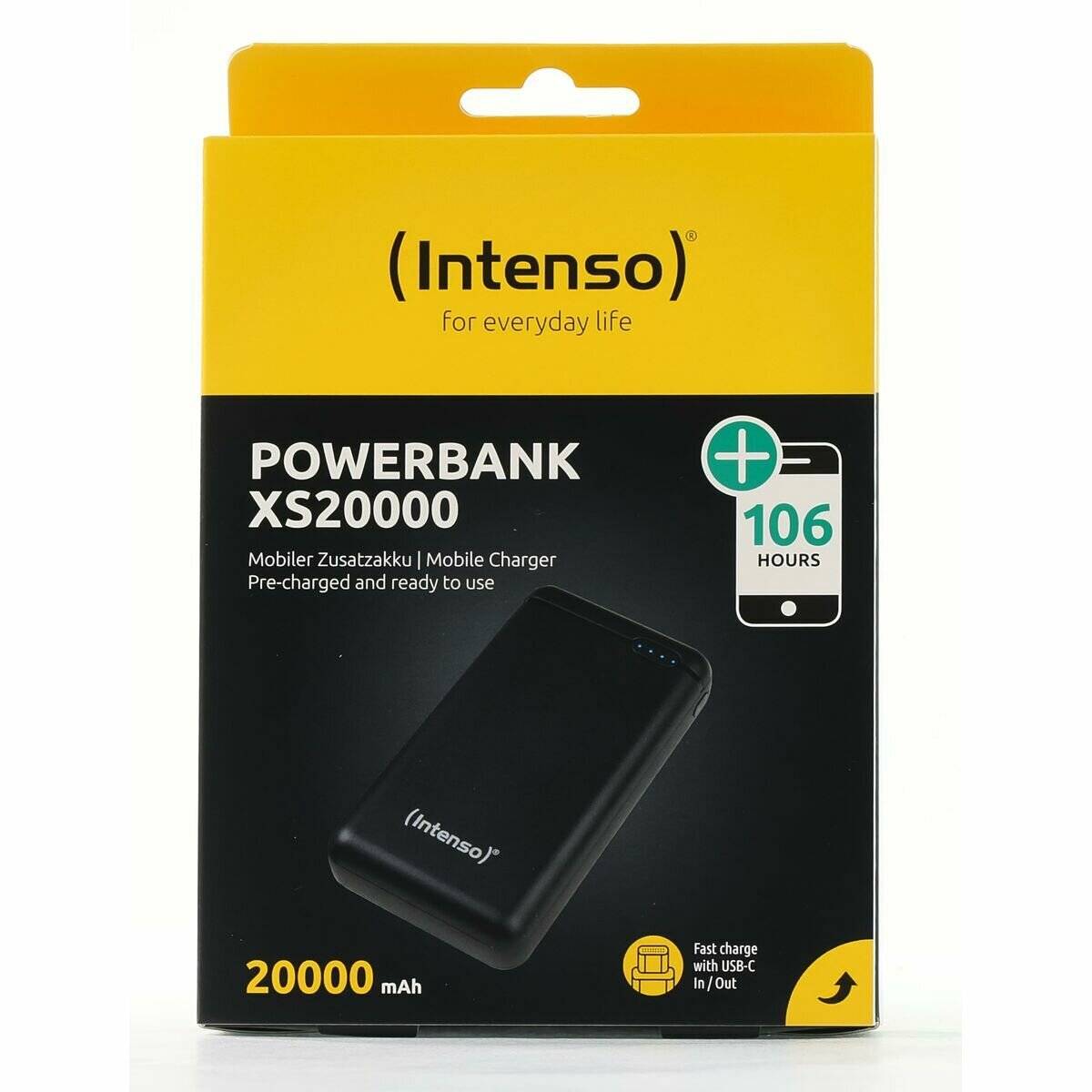 Powerbank XS20000 (schwarz, 20.000 mAh)