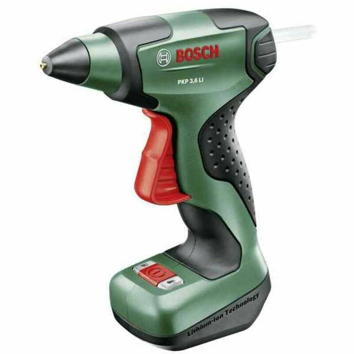 Bosch Akku-HeiÃ  klebepistole PKP 3,6 LI (grÃ ¼ n/schwarz, Li-Ionen-Akku 1,5 Ah)