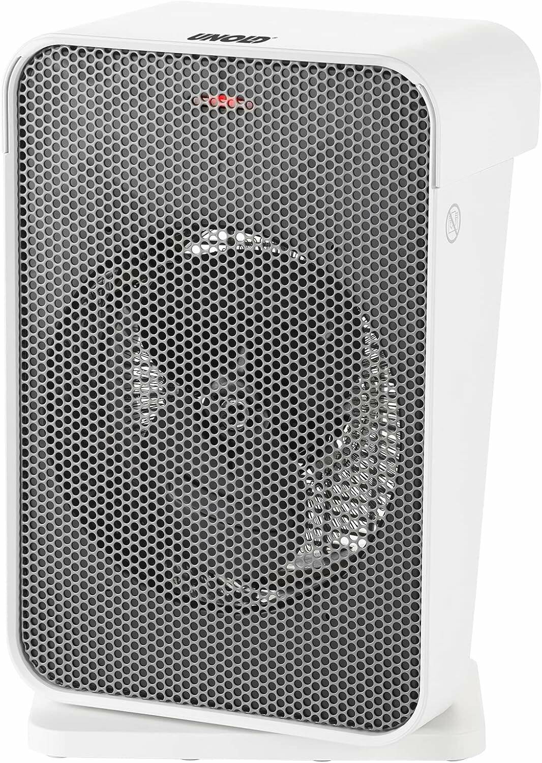 Heizlüfter Box IP21 (weiß/grau, 2.000 Watt)