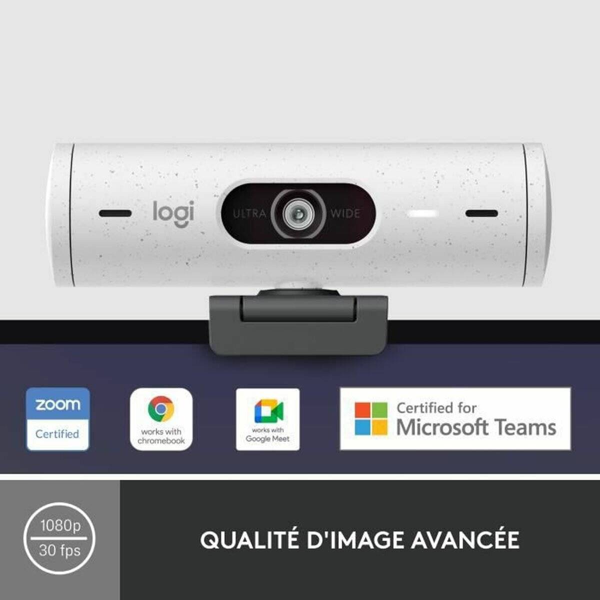 Logitech BRIO 505 Webcam grau