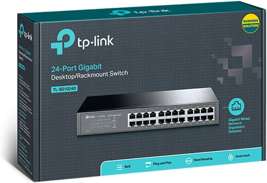 TP-Link_DE TP-LINK TPLINK Switch TL-SG1024D TLSG1024D (TL-SG1024D)