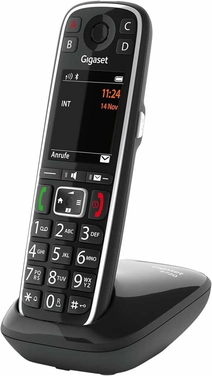 Gigaset E720 Schnurlostelefon schwarz