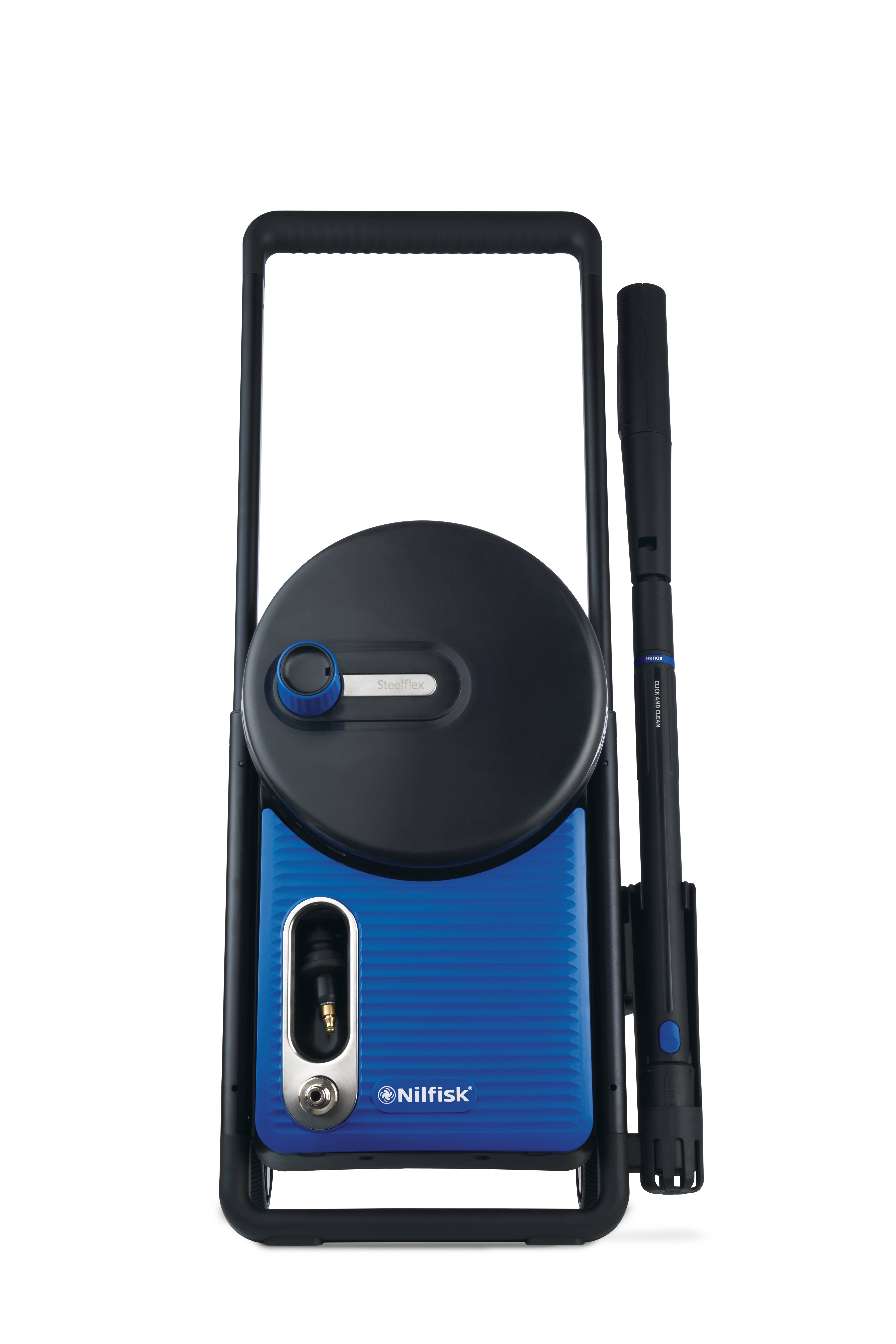 Hochdruckreiniger Excellent 170-10 (blau/schwarz, 2.100 Watt, mit Schlauchtrommel)