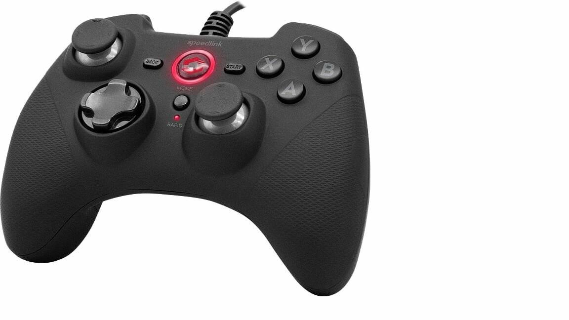Speedlink - Rait Gamepad für PC/PS3/Switch Gummi