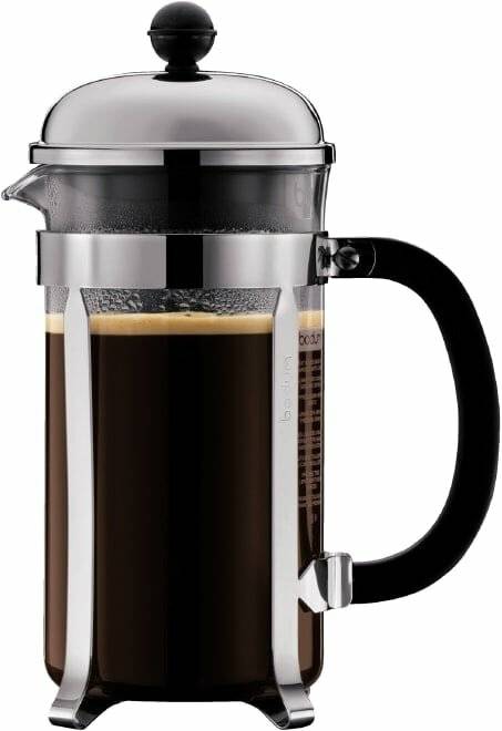 Bodum - CHAMBORD French Press 8 Tasse, 1L - Chrom