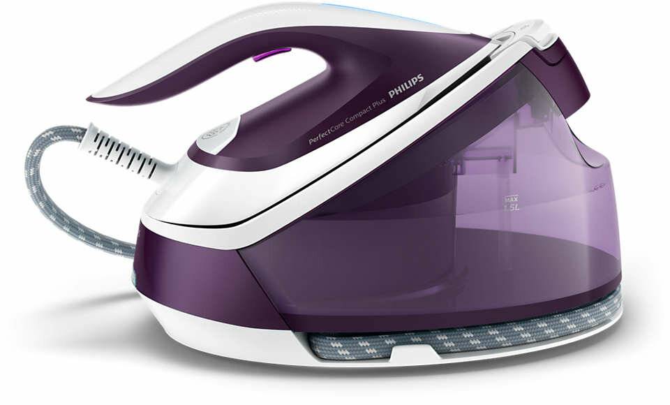 Philips Philips Iron GC7933 30 PerfectCare Compact Plus lila white (GC7933/30)