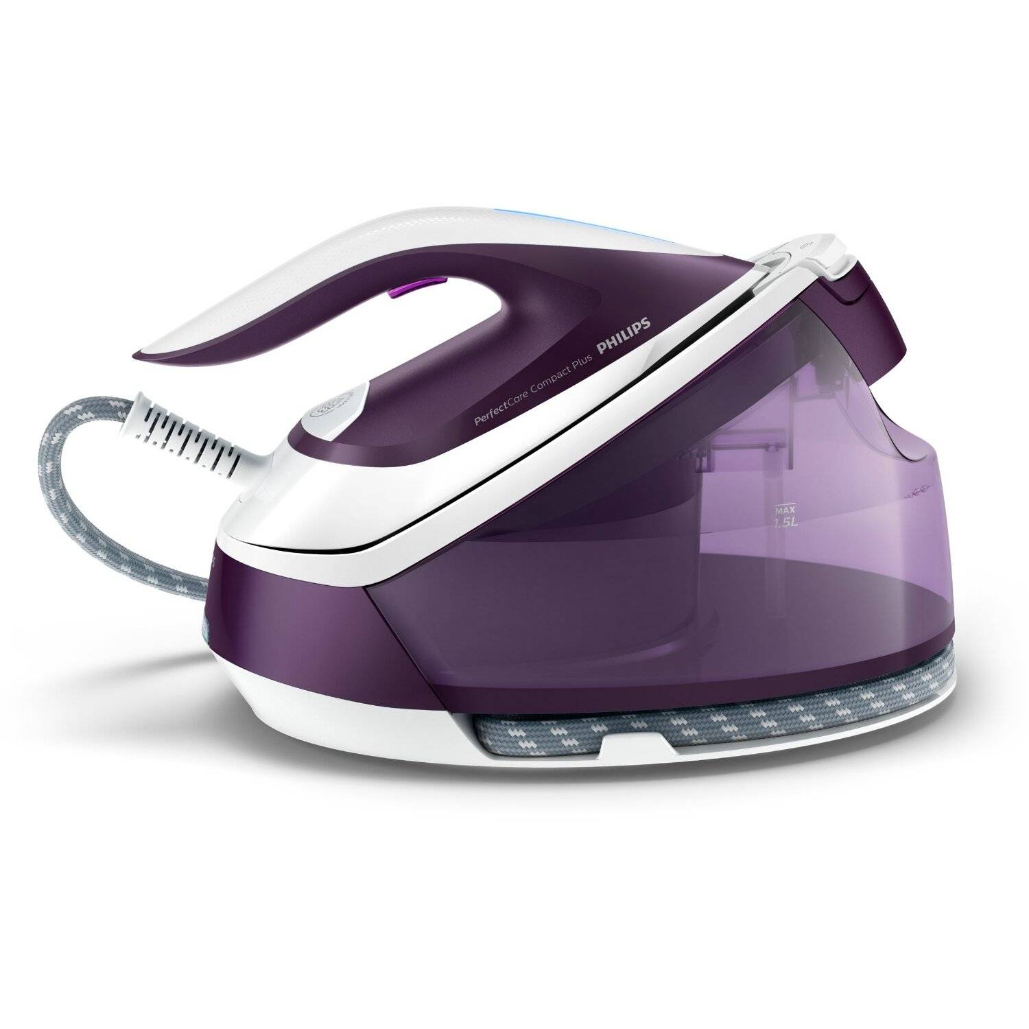 Philips Philips Iron GC7933 30 PerfectCare Compact Plus lila white (GC7933/30)