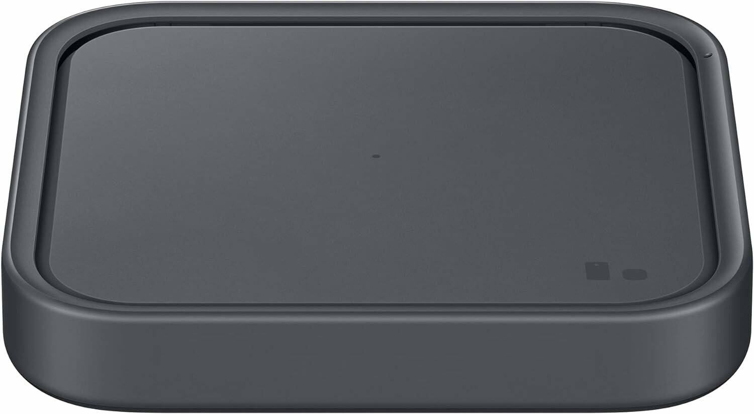 Ein strukturiertes graues Panel mit einem dezenten horizontalen Design.