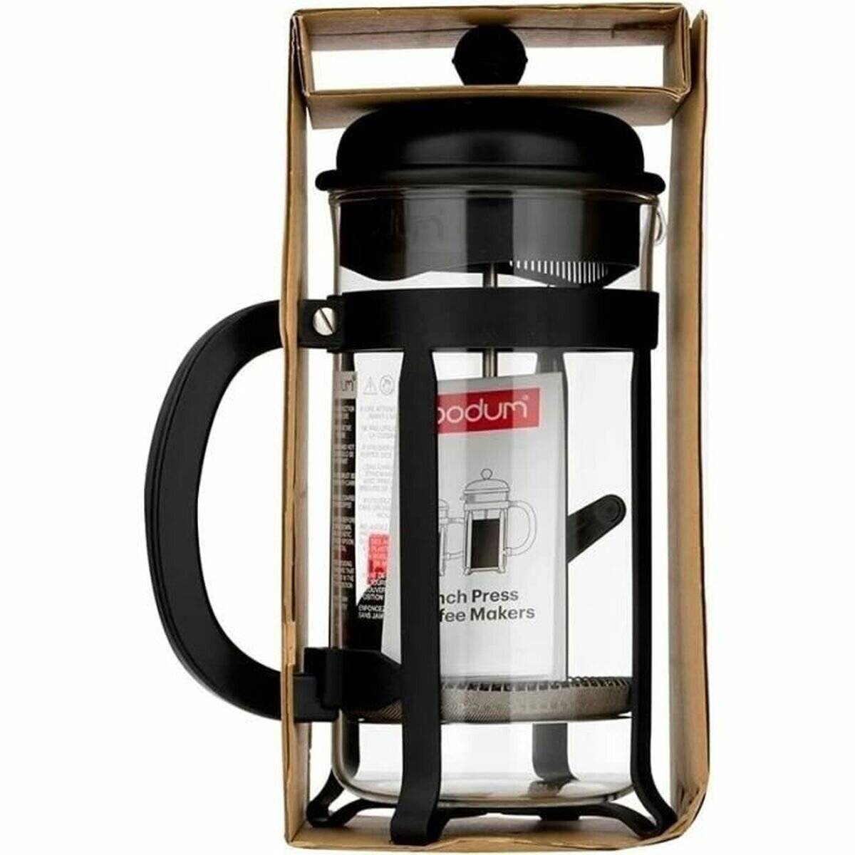Bodum - JAVA French Press 8 Tassen, 1 L - Schwarz