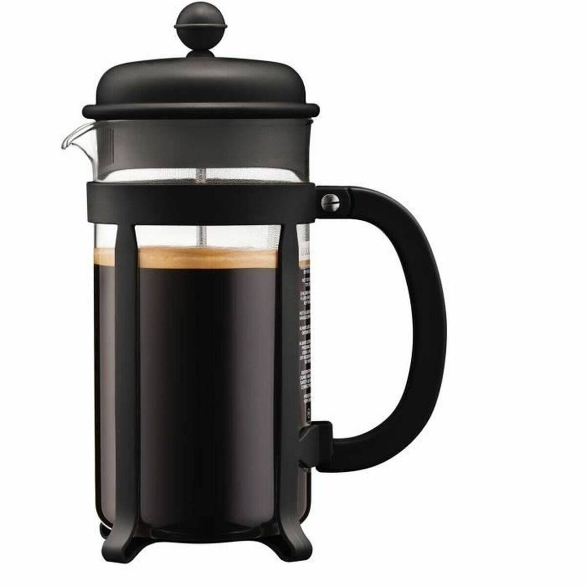 Bodum - JAVA French Press 8 Tassen, 1 L - Schwarz
