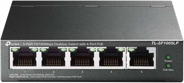 TP-Link_DE TP-LINK TPLINK Switch TL-SF1005LP TLSF1005LP (TL-SF1005LP)