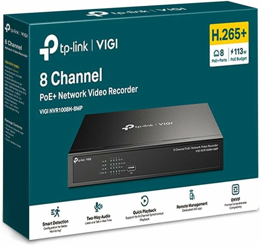 TP-Link TP-LINK TPLINK NVR VIGI NVR1008H-8MP NVR1008H8MP (VIGI NVR1008H-8MP)