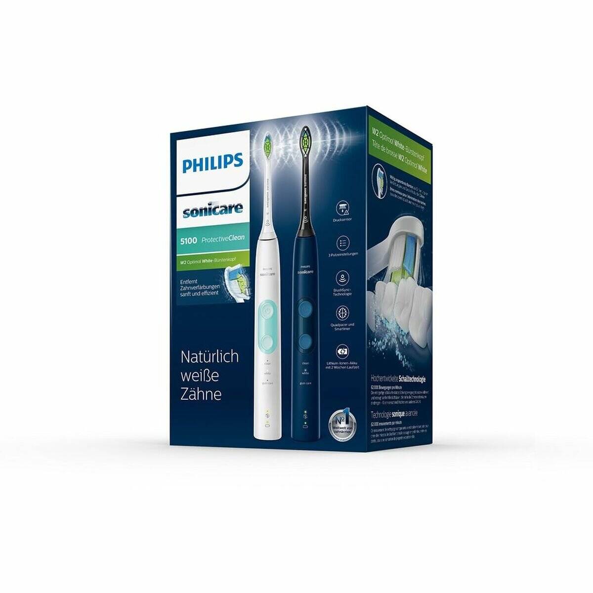 Elektrische Zahnbürste Philips Sonicare ProtectiveClean 4500 HX6851/34