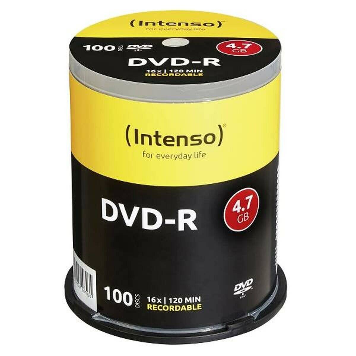 DVD-R Intenso 4,7GB 100pcs CakeBox 16x