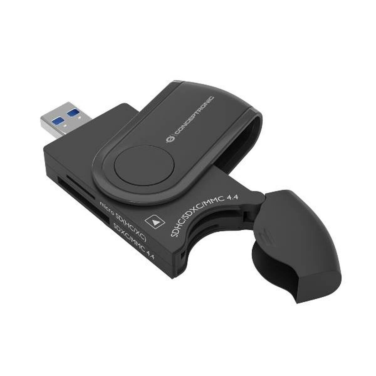 CONCEPTRONIC Card Reader USB3.0 2xSD,2xMicroSD sw