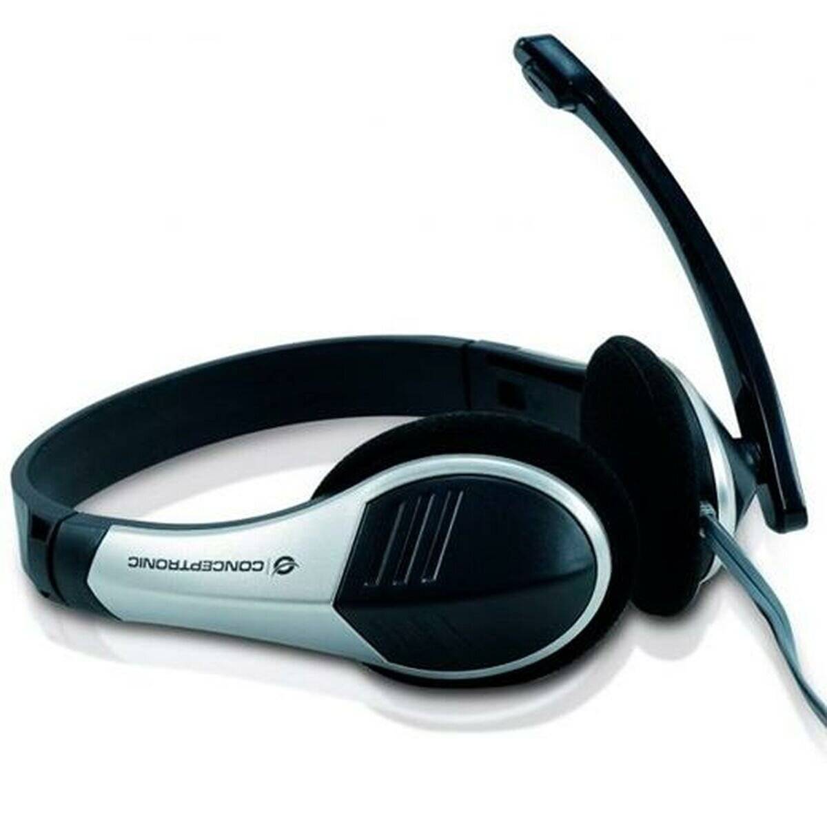 CONCEPTRONIC Headset Klinke 2m Kabel,Mikro,int.Bed.Stereo si