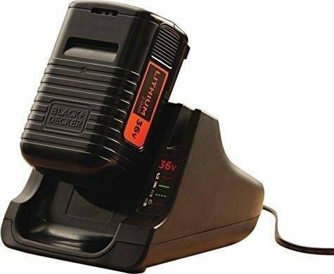 BLACK+DECKER LadegerÃ ¤ t + Akku BDC2A36-QW, 36Volt (schwarz)