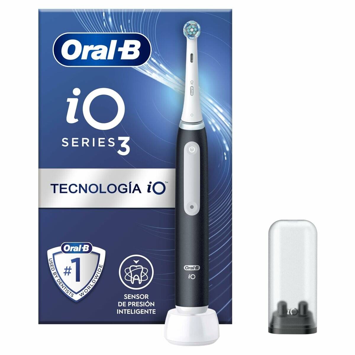 Oral-B iO Series 3, Elektrische Zahnbürste (schwarz, Matt Black)