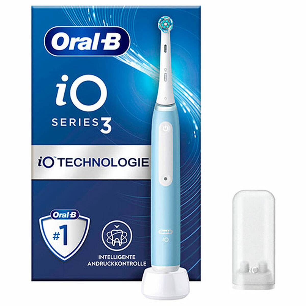 Oral-B iO Series 3N, Elektrische Zahnbürste (blau, Ice Blue)